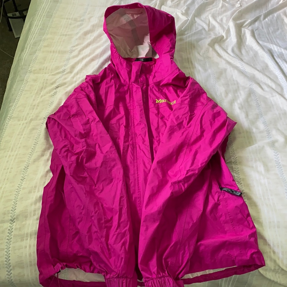 Pink rain cold very light